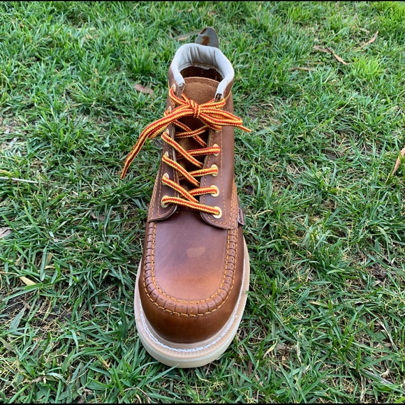 Men\'s Work Construction Boots lace-up Leather Strong Soles Bota Constricción main image 5